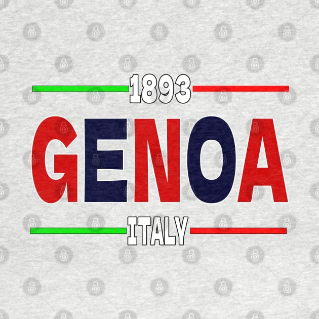 Genoa Italy 1893 Classic by Medo Creations